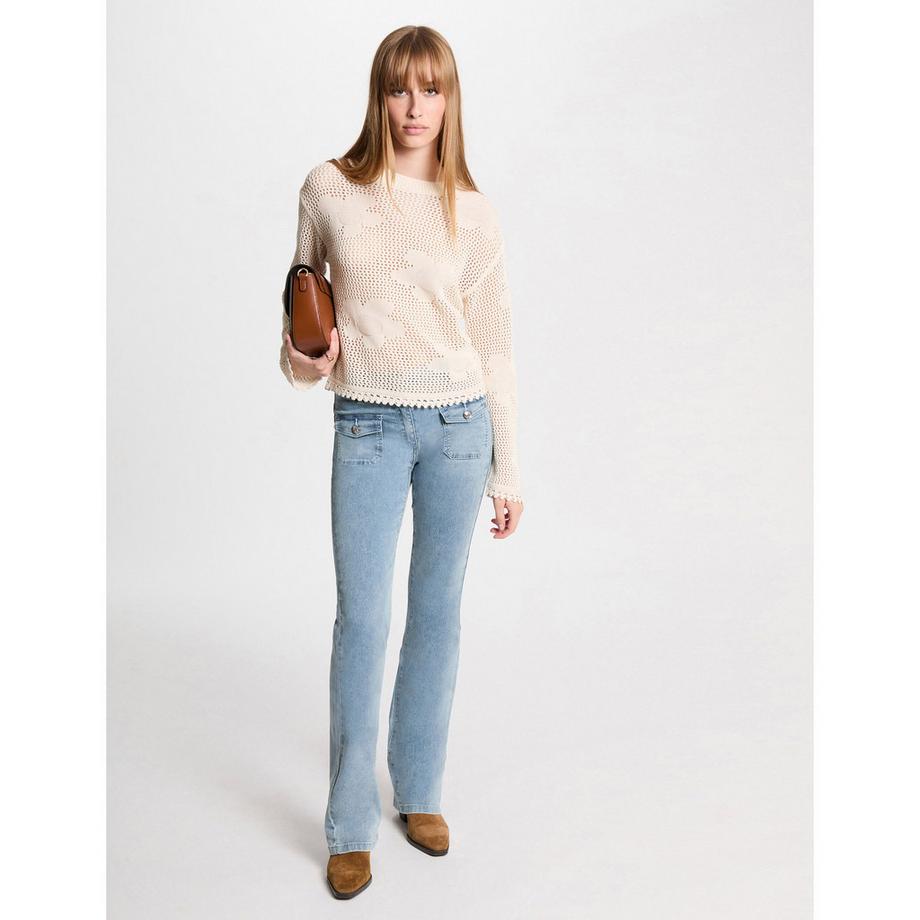 MORGAN High Waist Bootcut Jeans  