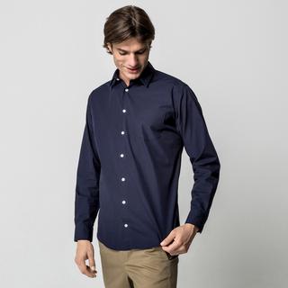 Manor Man Herren Classic Fit Langarmhemd  