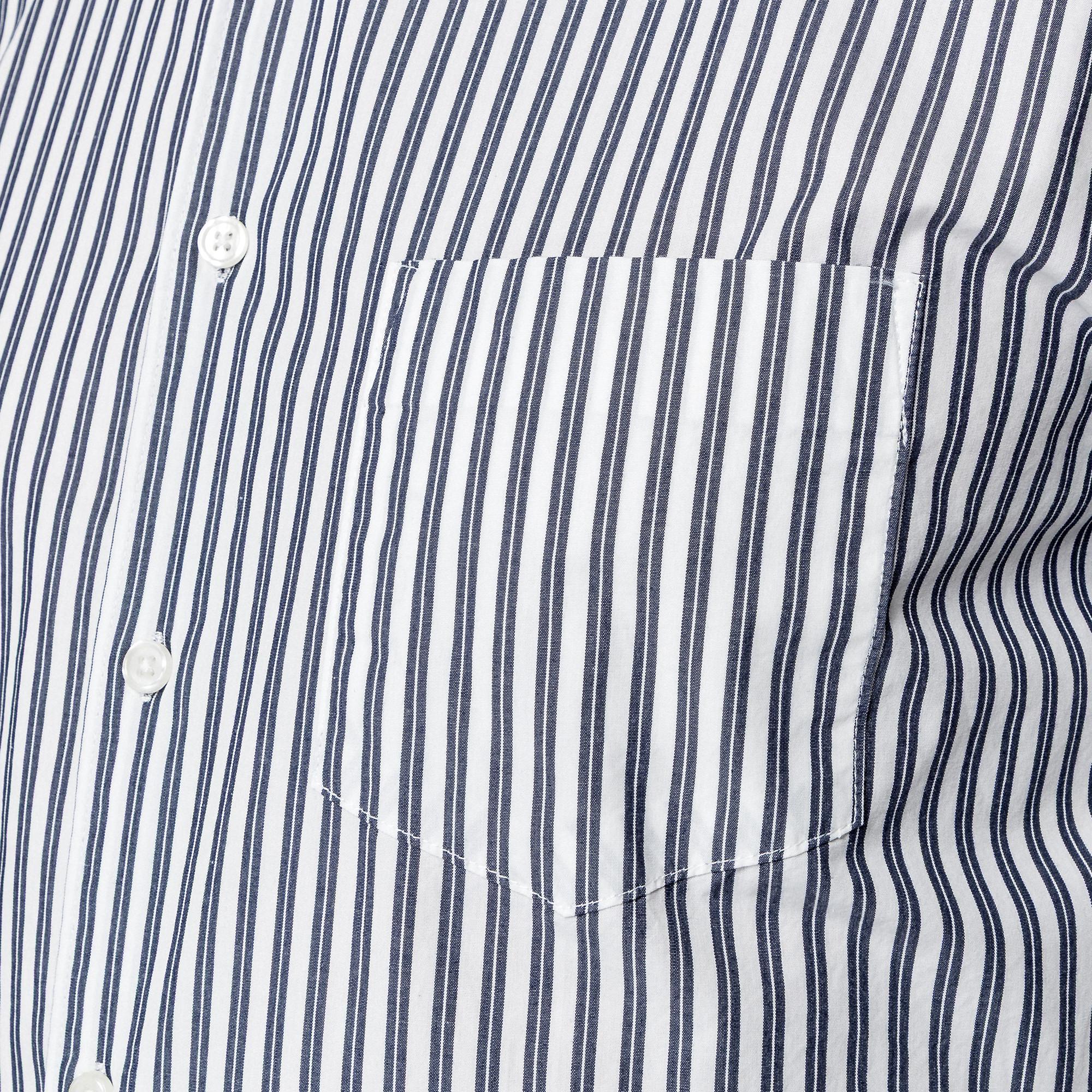 Manor Man Gestreiftes Langarm Modern Fit Hemd  