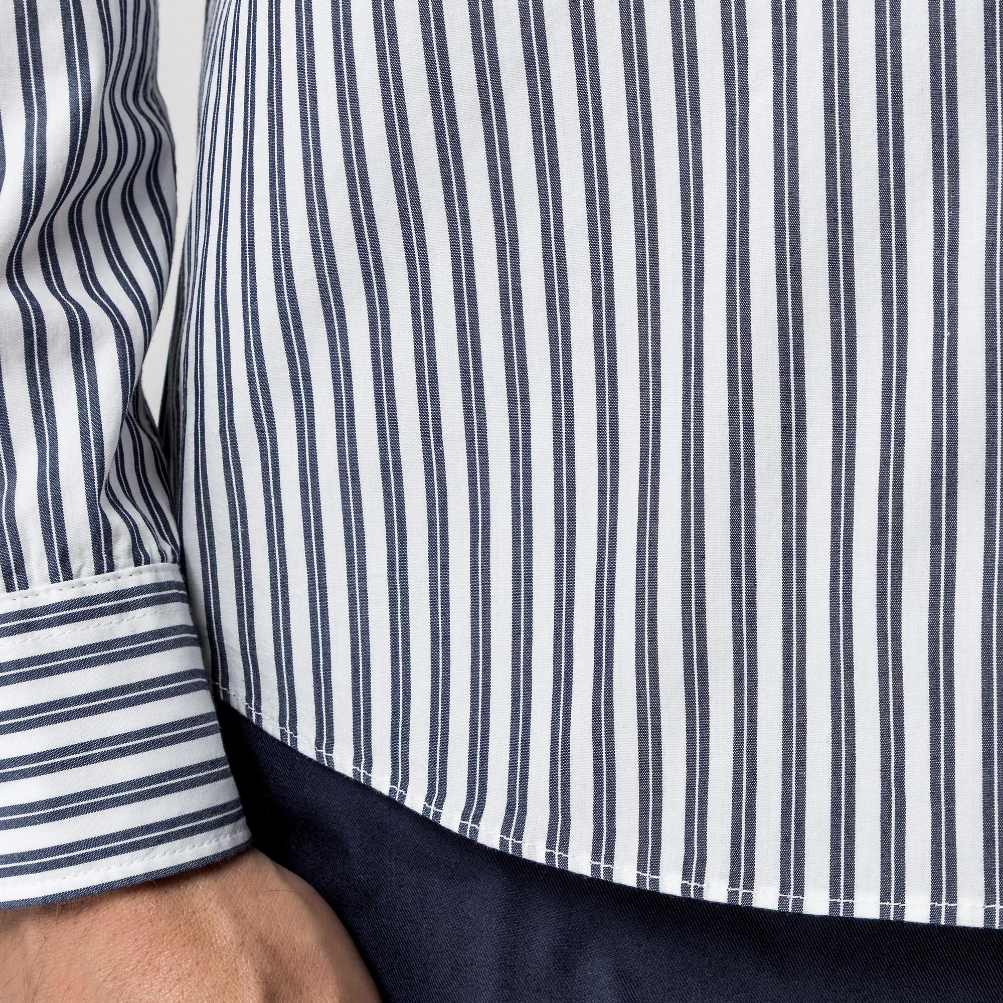 Manor Man Gestreiftes Langarm Modern Fit Hemd  