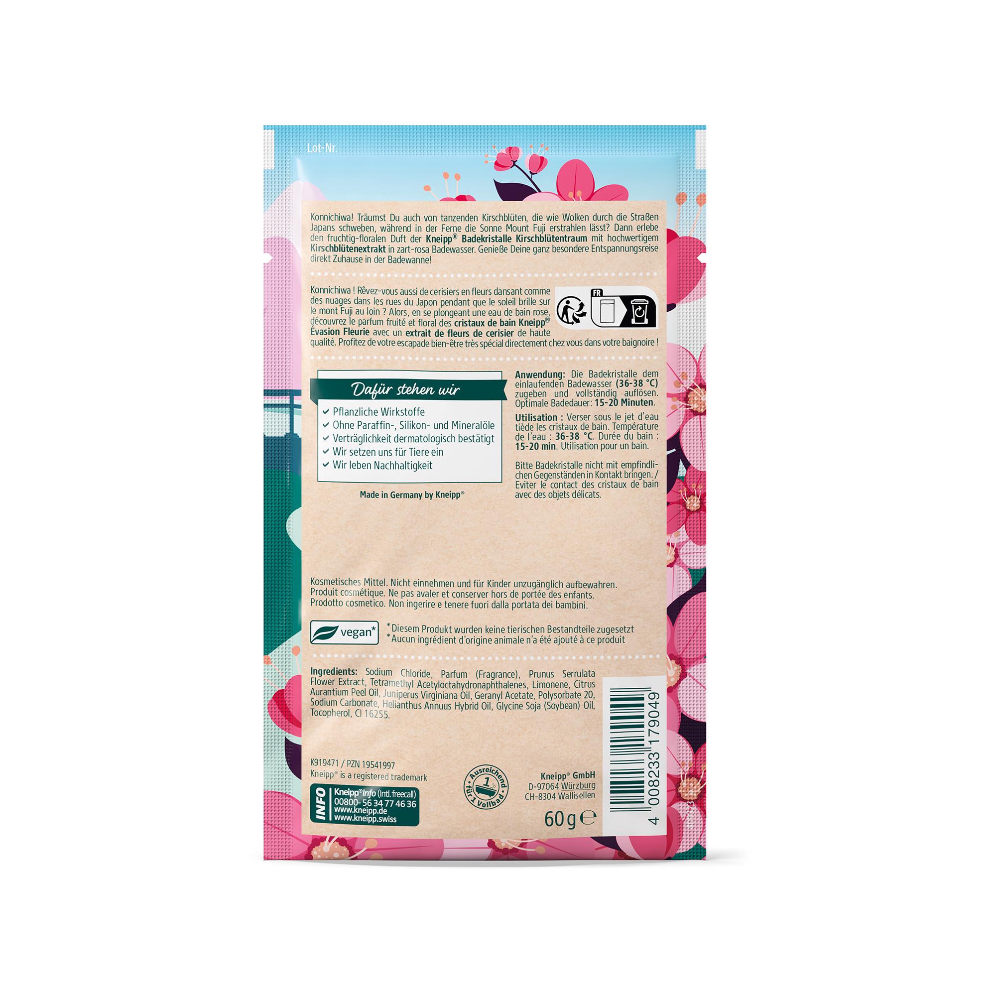Kneipp  Badekristalle Kirschblütentraum 