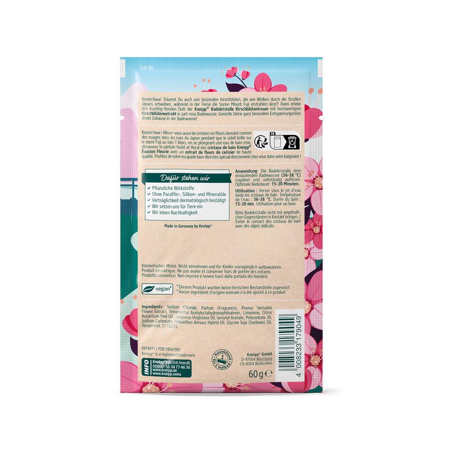 Kneipp  Badekristalle Kirschblütentraum 