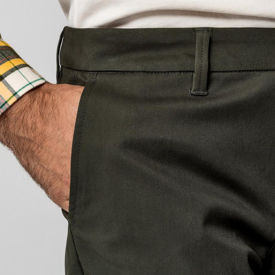 Manor Man Pantalon Chino Slim Fit  