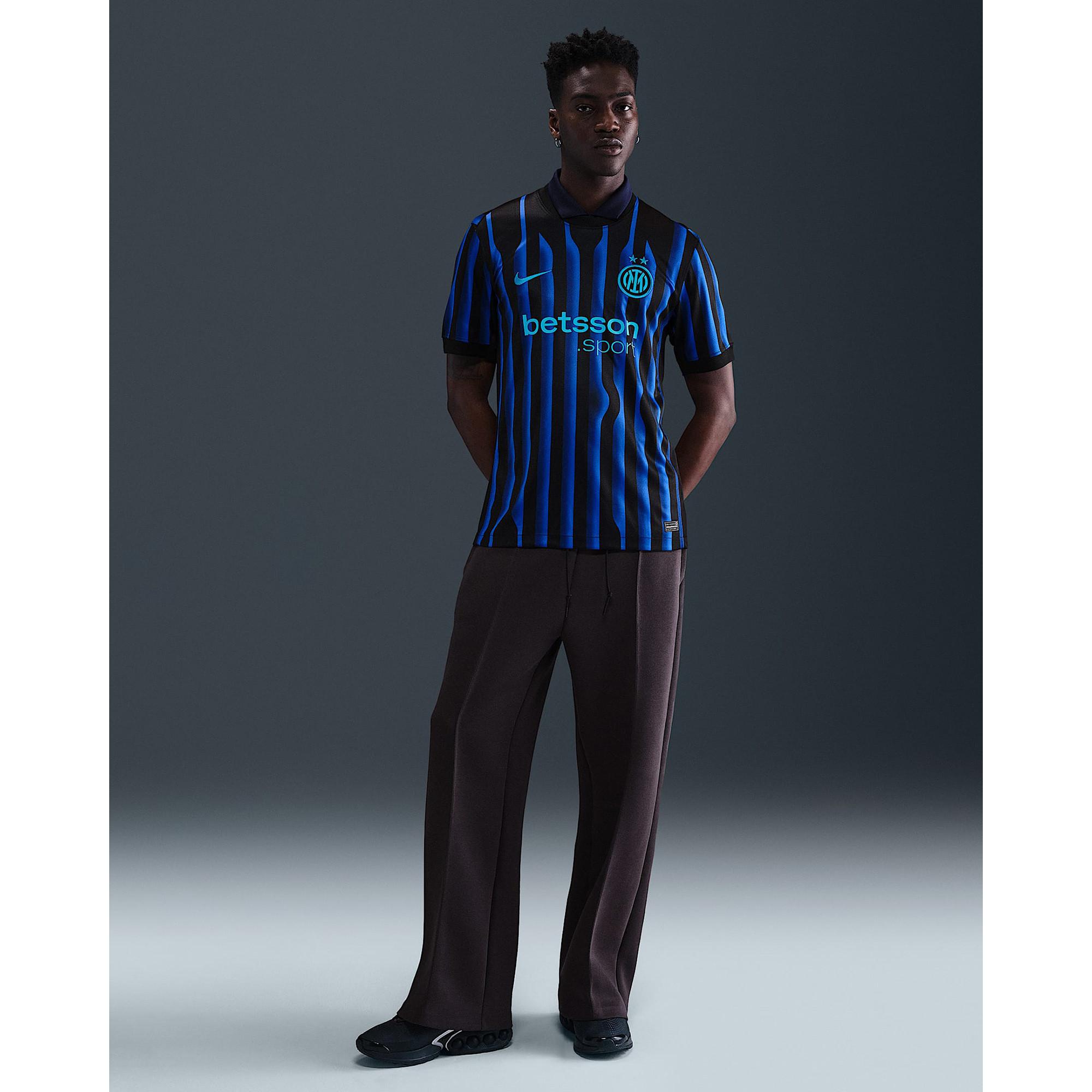 NIKE Inter M Nk Df Jsy Ss Stad Hm Maillot de football 