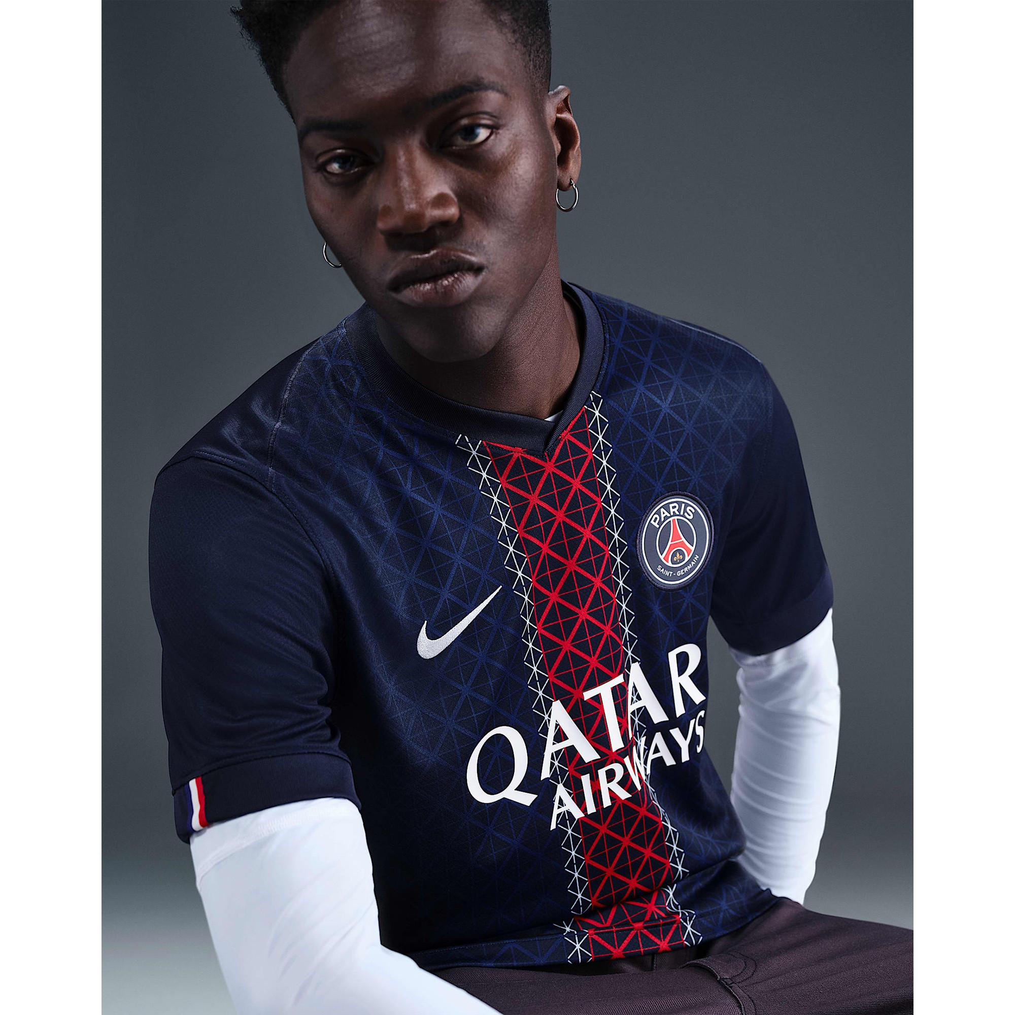 NIKE Psg M Nk Df Jsy Ss Stad Hm Maillot de football 