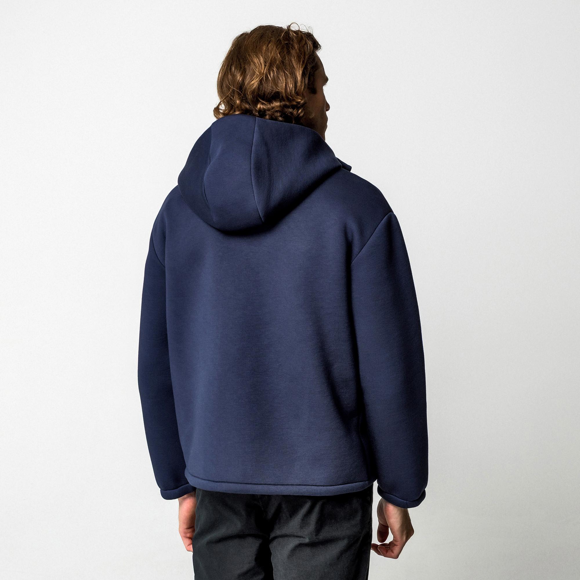 Manor Man Softshell Jacke mit abnehmbarer Kapuze  