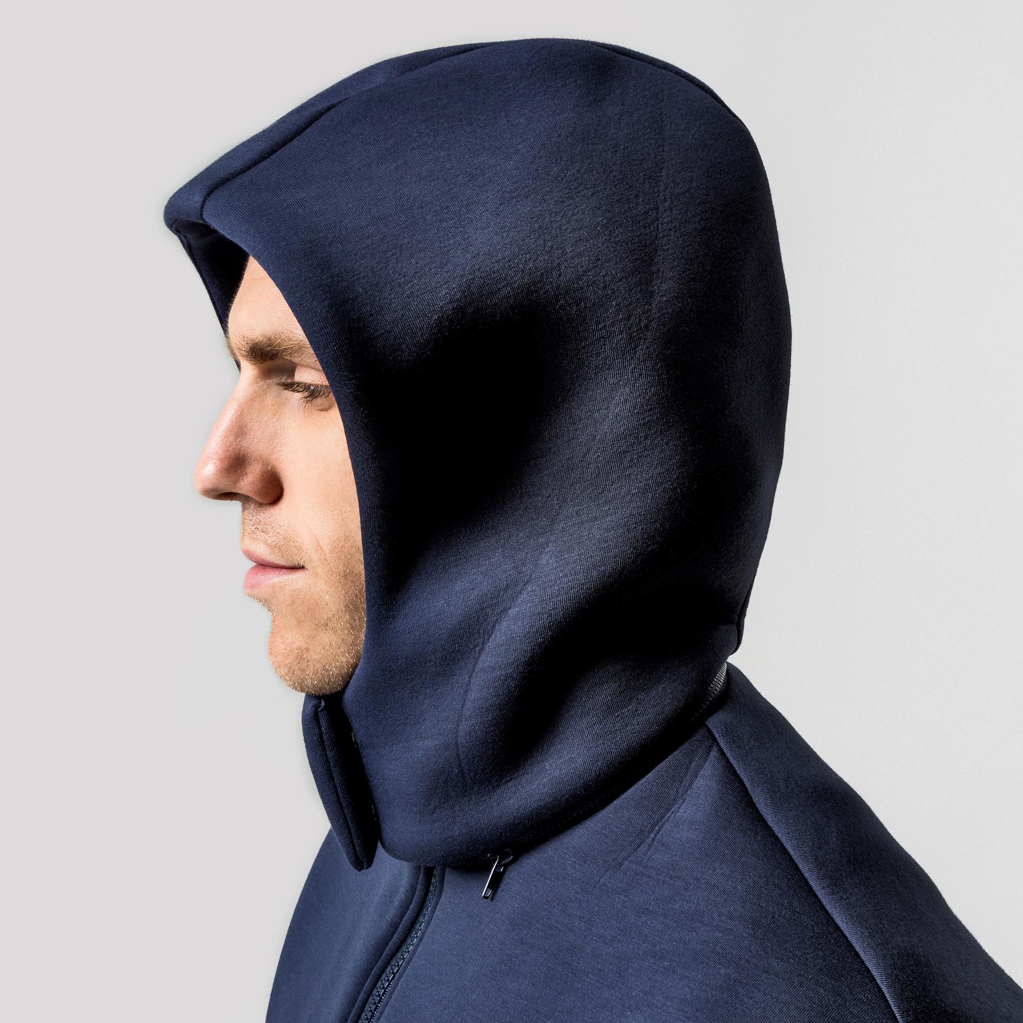 Manor Man Softshell Jacke mit abnehmbarer Kapuze  