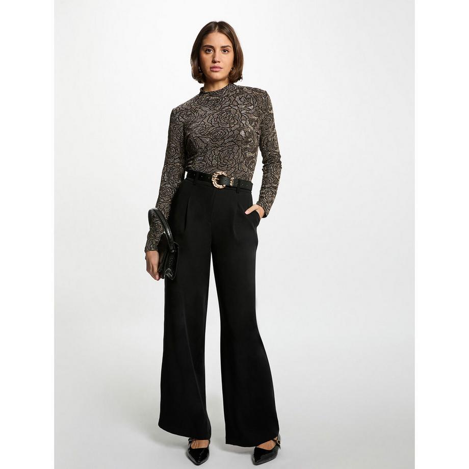 MORGAN Weite Stoffhose  