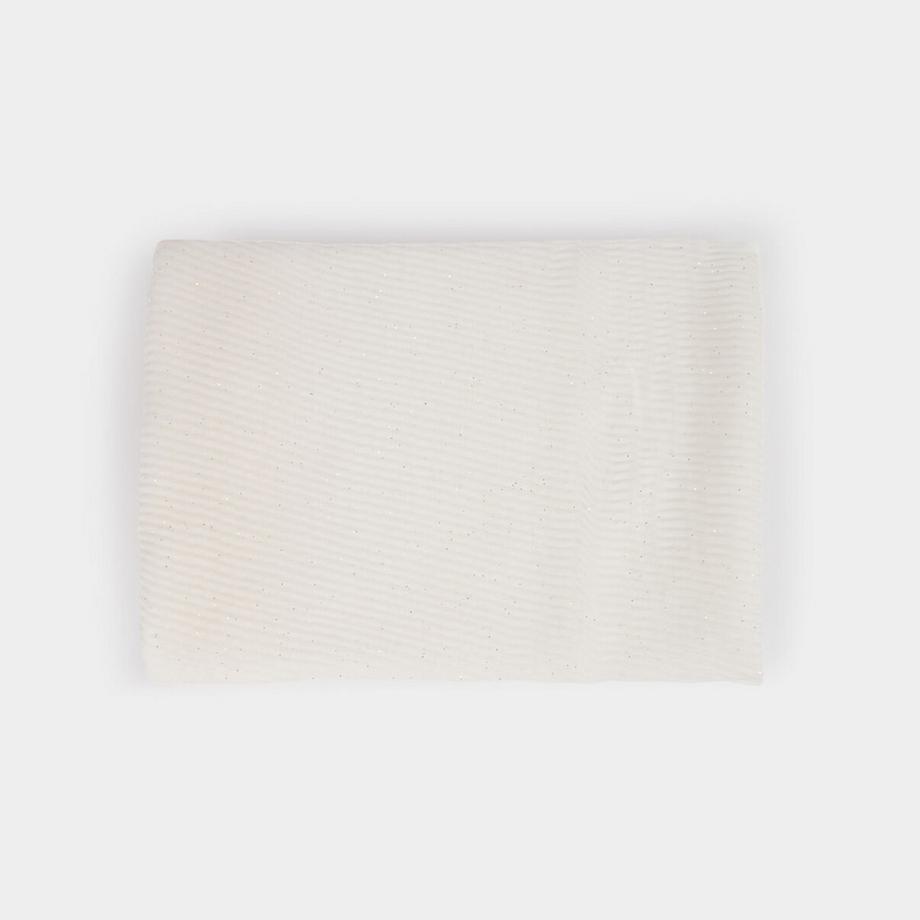 MORGAN Plissee Schal mit Glitzer  