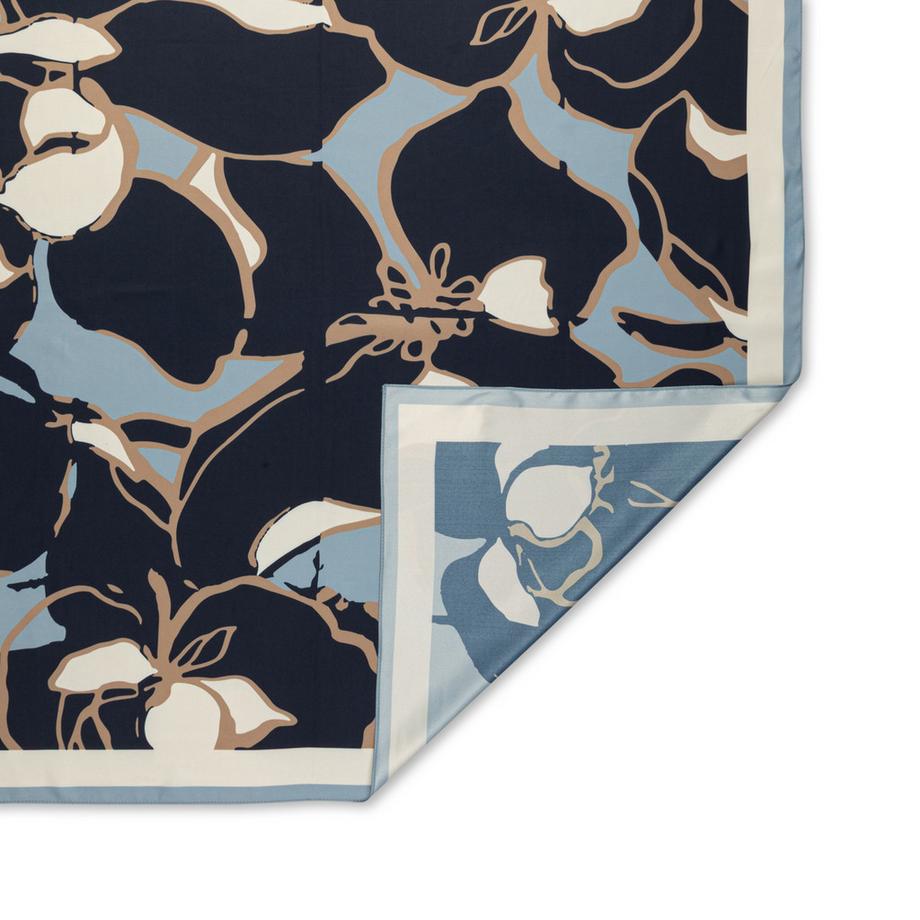 Manor Woman Foulard con motivo floreale  