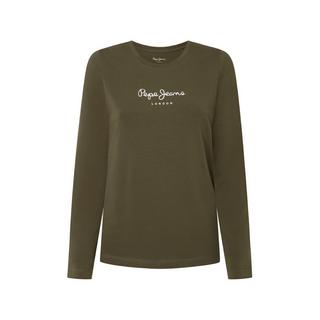 Pepe Jeans London New Virginia Slim Fit Maniche Lunghe Girocollo T-Shirt  