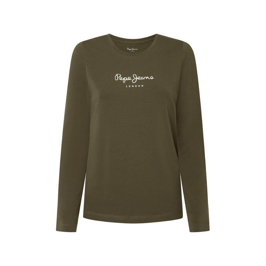 Pepe Jeans London New Virginia Langarm Rundhals T-Shirt  