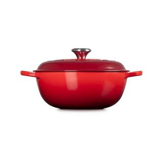 LE CREUSET Bräter Stew Pot Signature, Kirschrot 