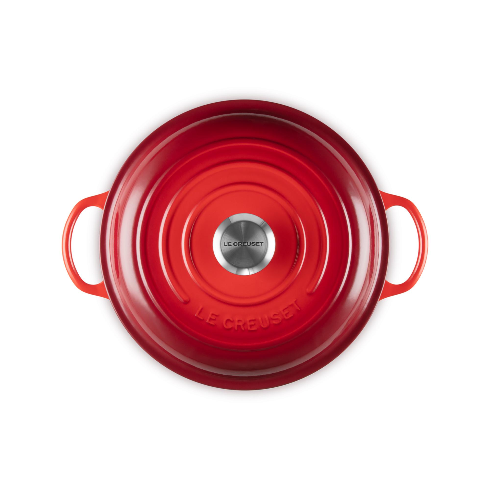 LE CREUSET Bräter Stew Pot Signature, Kirschrot 