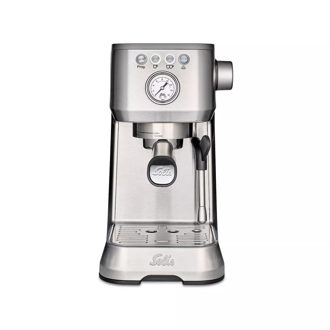 Solís – Espresso Kolbenmaschine, Silber
