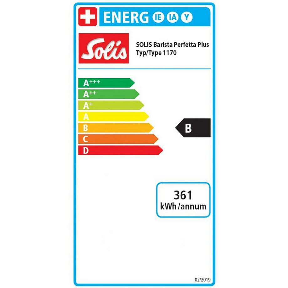 Solís Espresso Kolbenmaschine Barista Perfetta Plus, Typ 1170 