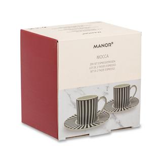 Manor Espresso-Set,4-tlg Mocca 