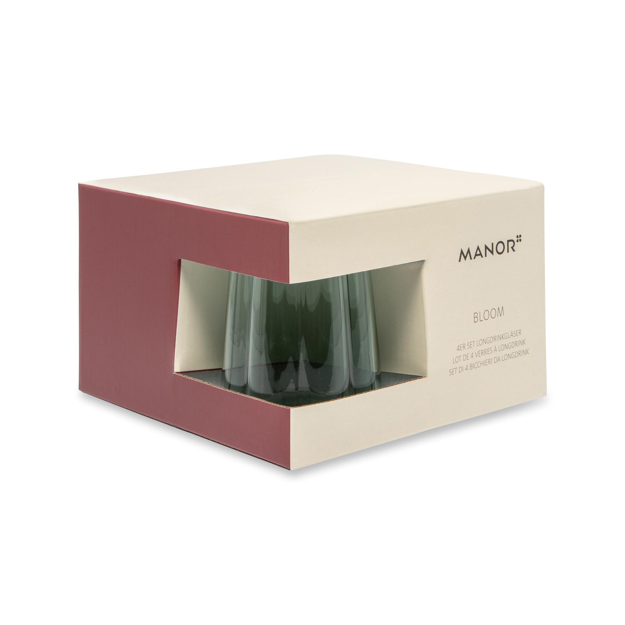 Manor Longdrinkglas, 4 Stück Bloom 