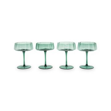 Champagnerglas, 4 Stück
