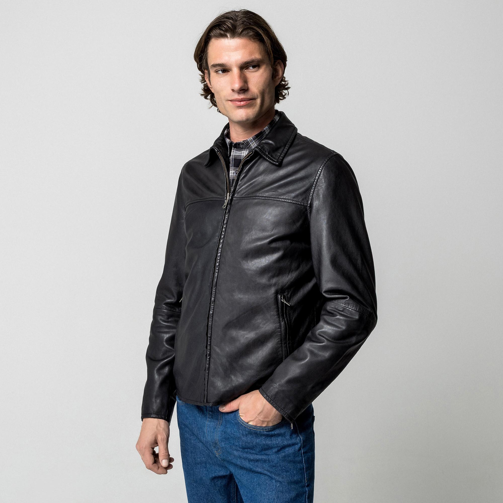 Manor Man Lederjacke  