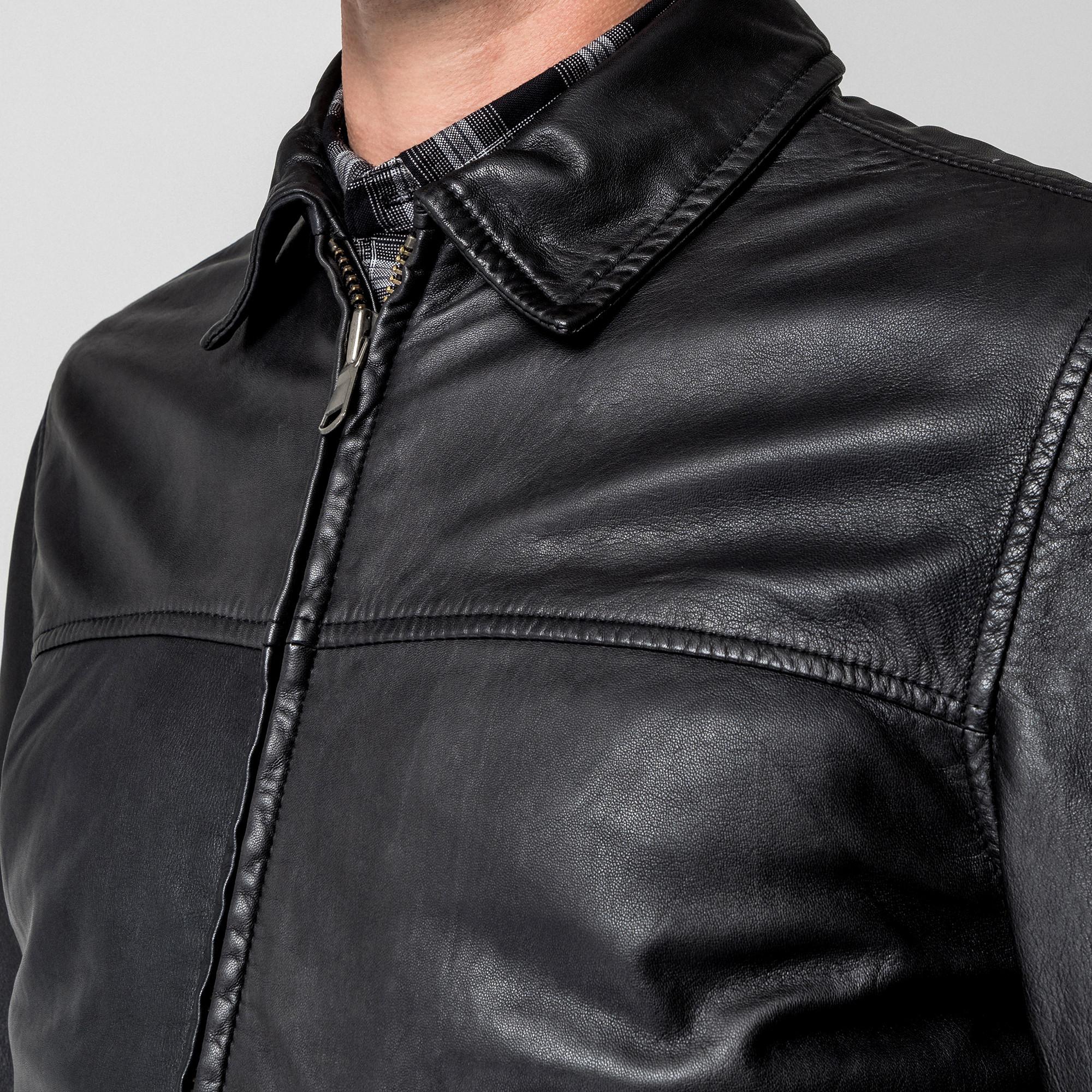 Manor Man Lederjacke  