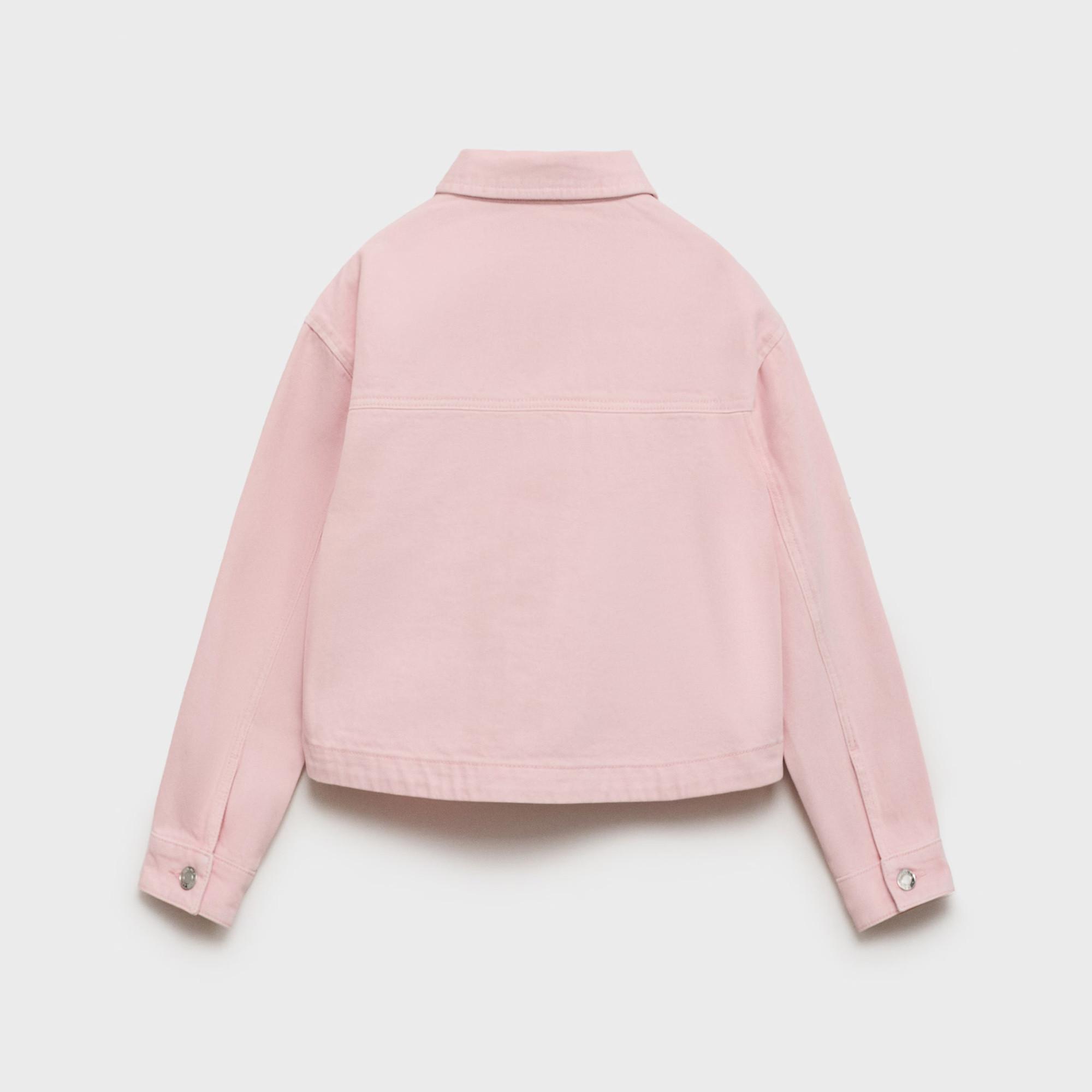 MANGO Kids Giacca di jeans Straight Fit  