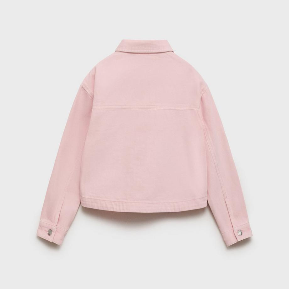 MANGO Kids Jeansjacke Straight Fit  