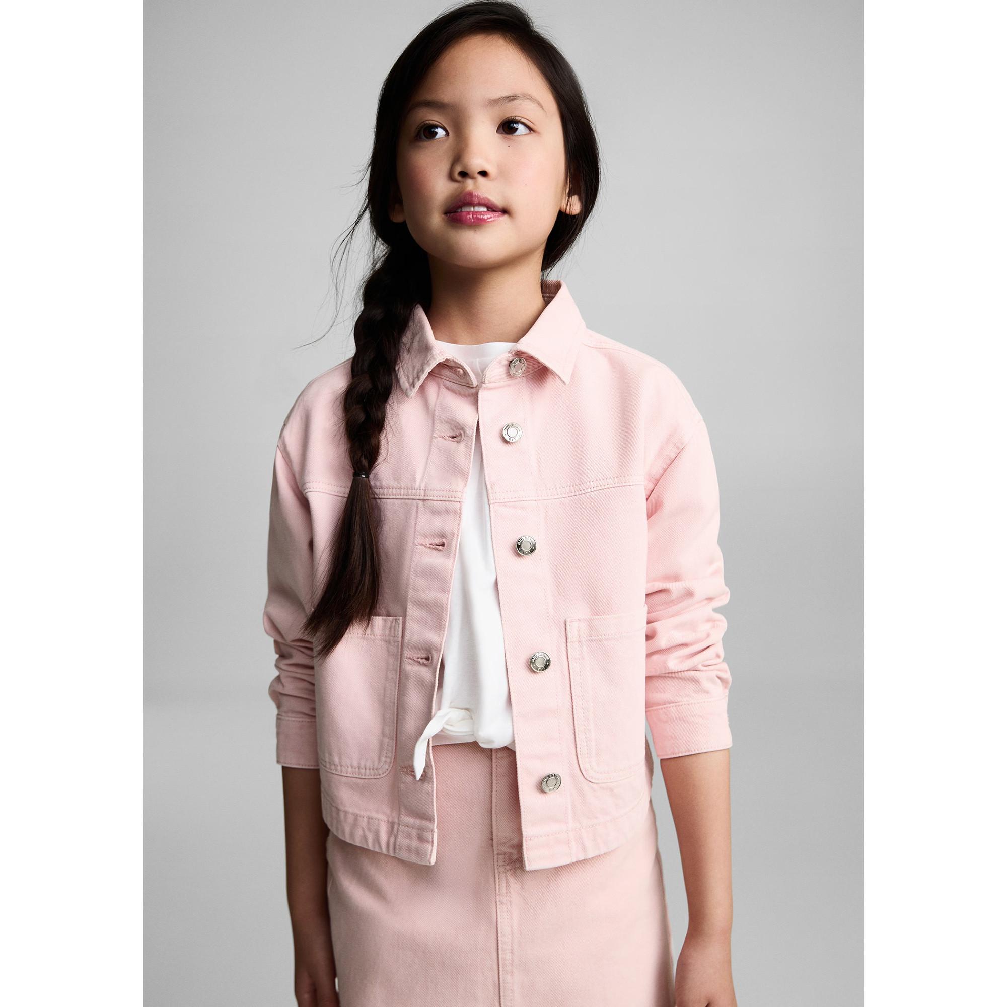 MANGO Kids Giacca di jeans Straight Fit  