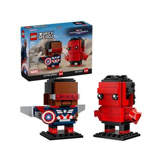 LEGO®  40668 Personaggi di Captain America e Hulk Rosso 