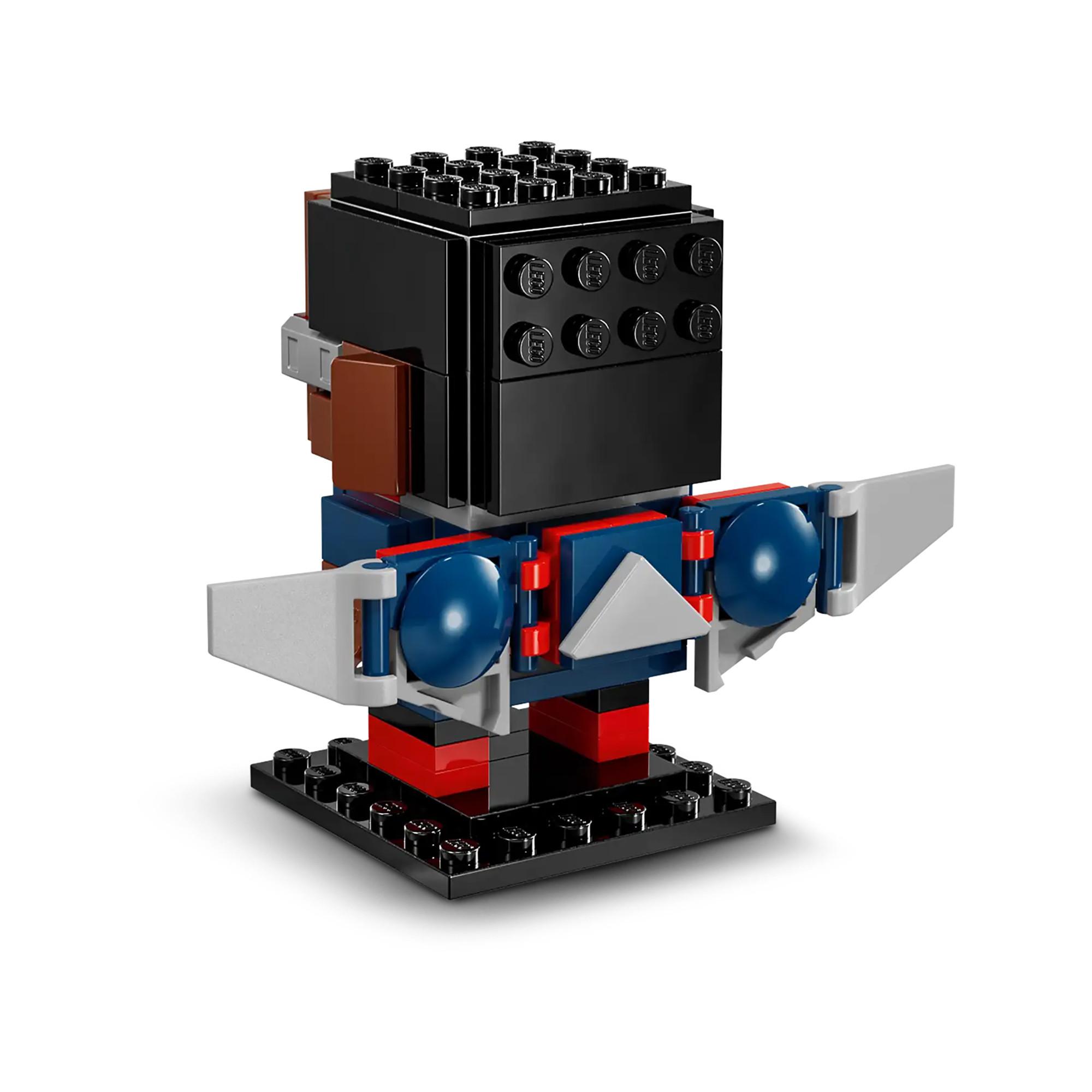 LEGO®  40668 Personaggi di Captain America e Hulk Rosso 