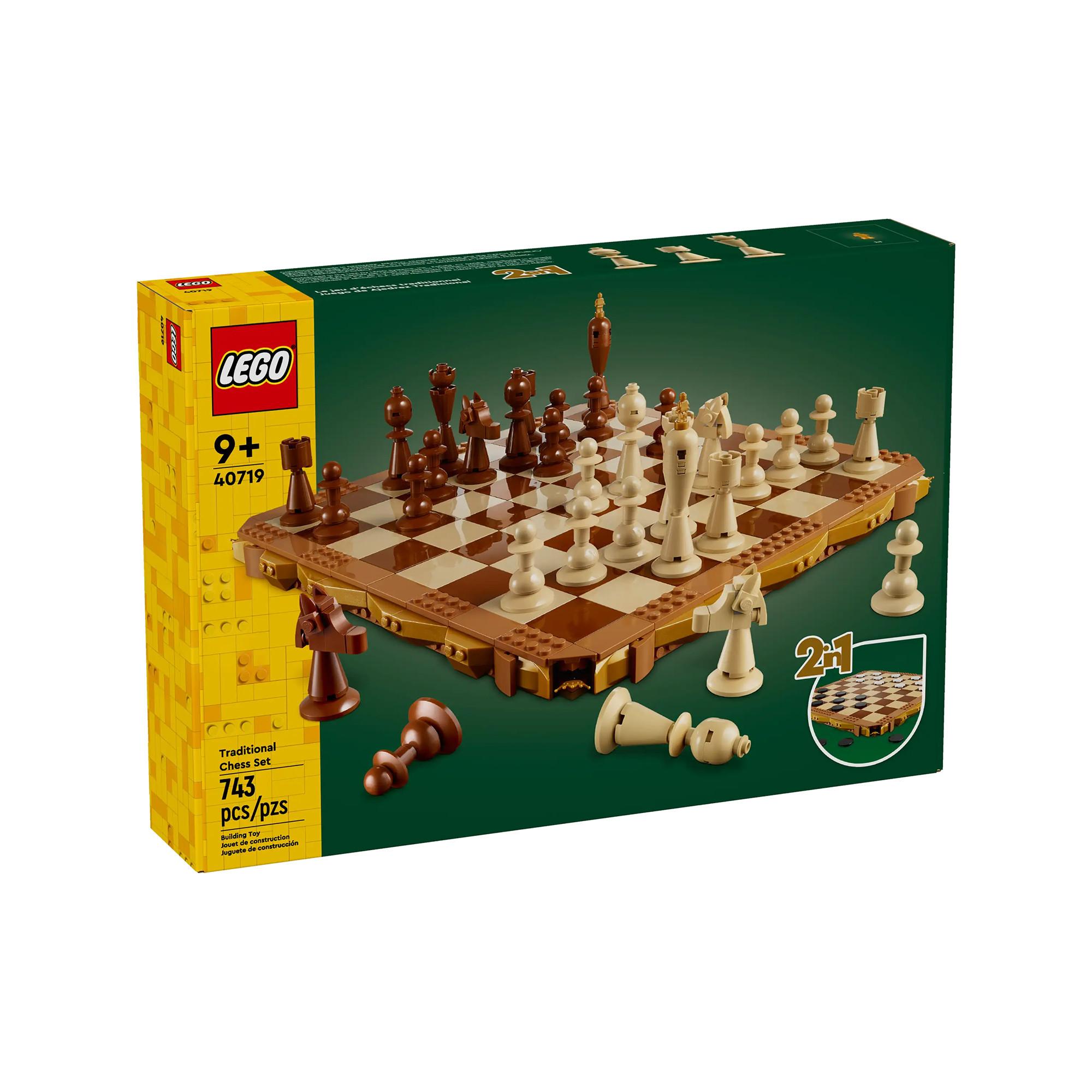 LEGO®  40719 Jeu d'échecs traditionnel 