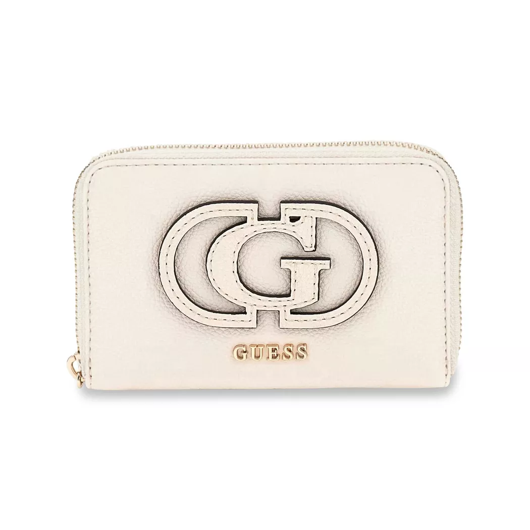 Guess - Portemonnaie, für Damen, Ecru, Größe ONESIZE