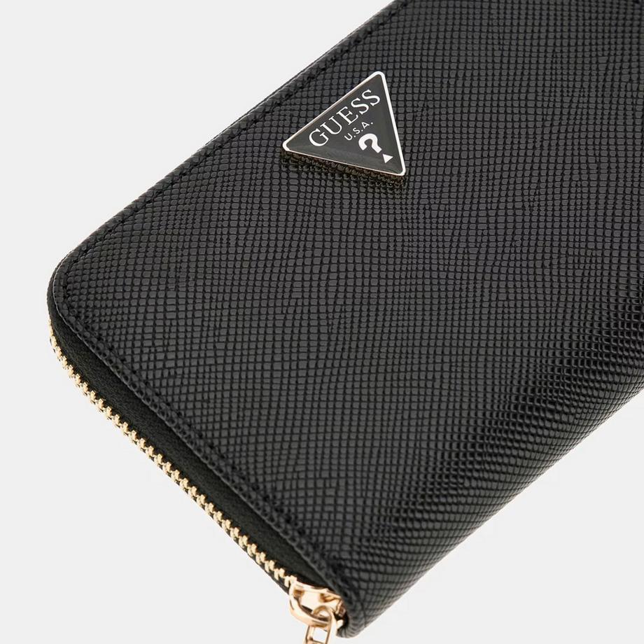 GUESS Rosalba Saffiano Portemonnaie  