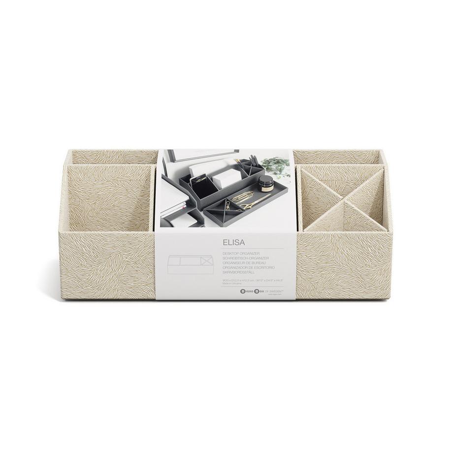 Bigso Box of Sweden Stapelbare Briefablagen, 2er-Satz Elisa 