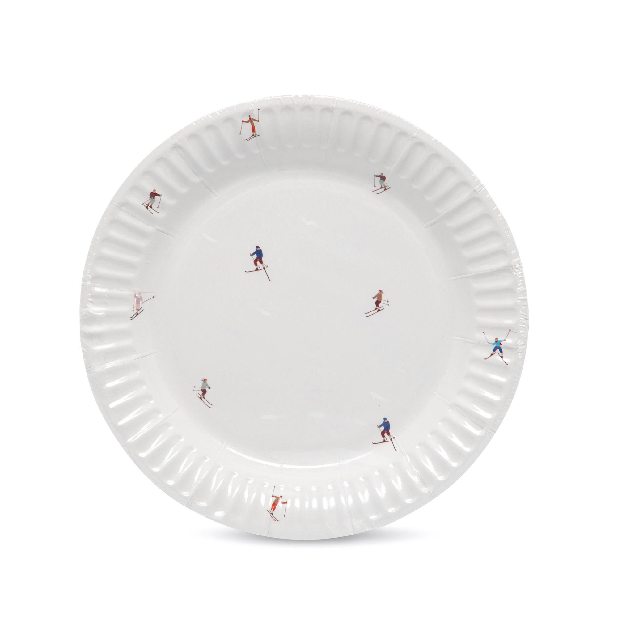 Manor Papierteller Après Ski 