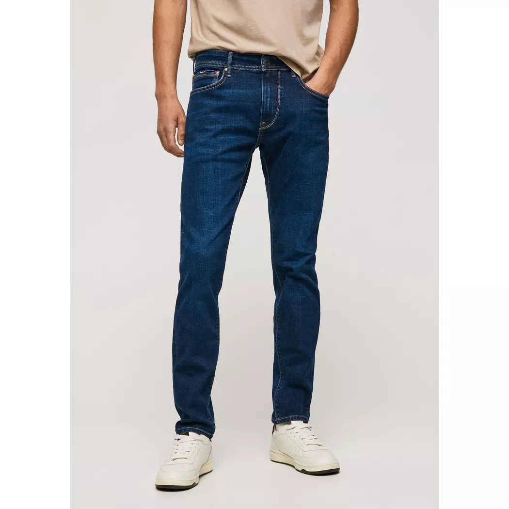 Pepe Jeans London - Jeans, Regular Fit, für Herren, Blau Denim, Größe W33/L34