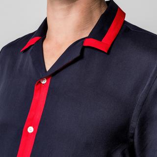 Manor Man Kurzarm Hemd Slim Fit  