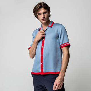 Manor Man Kurzarm Hemd Slim Fit  