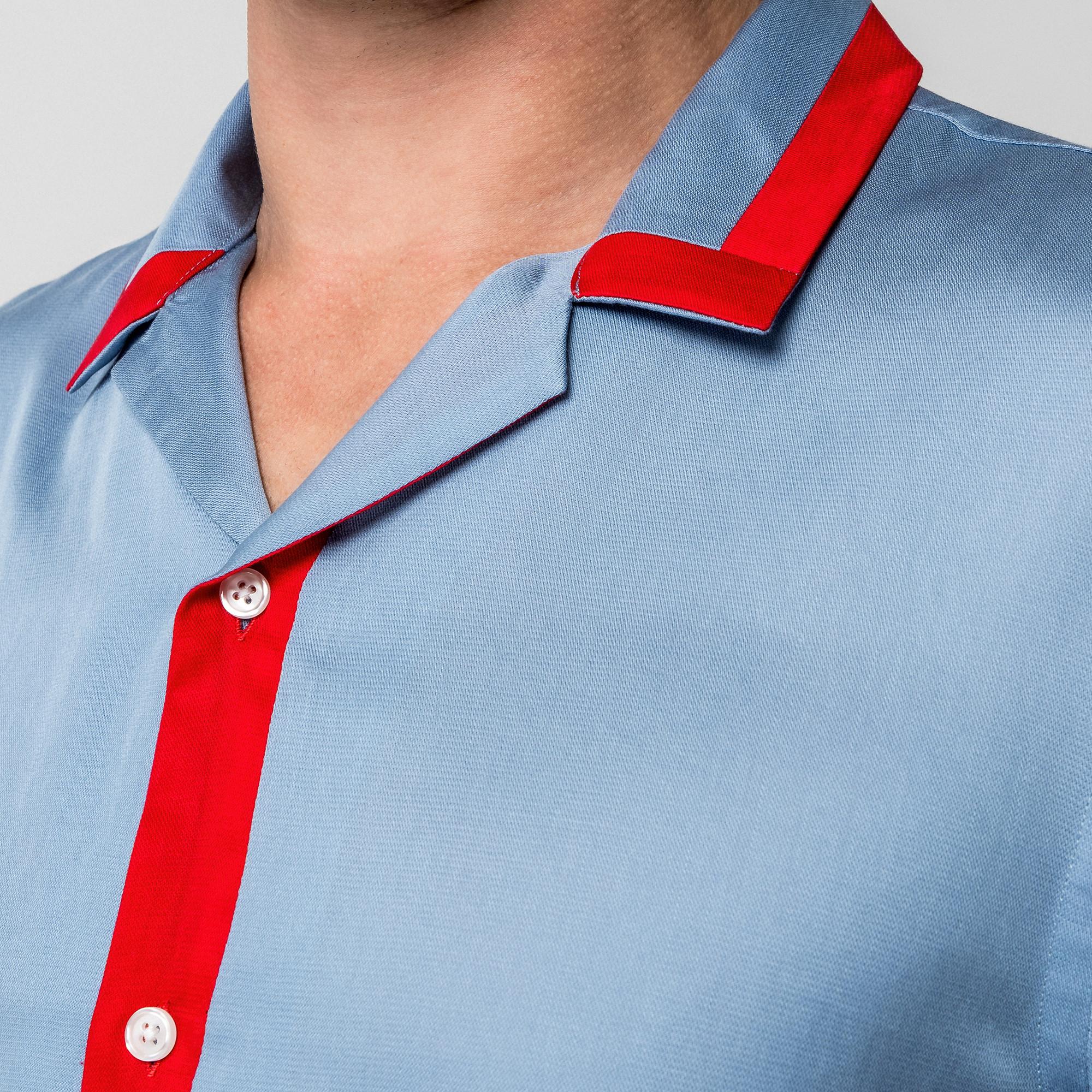 Manor Man Kurzarm Hemd Slim Fit  