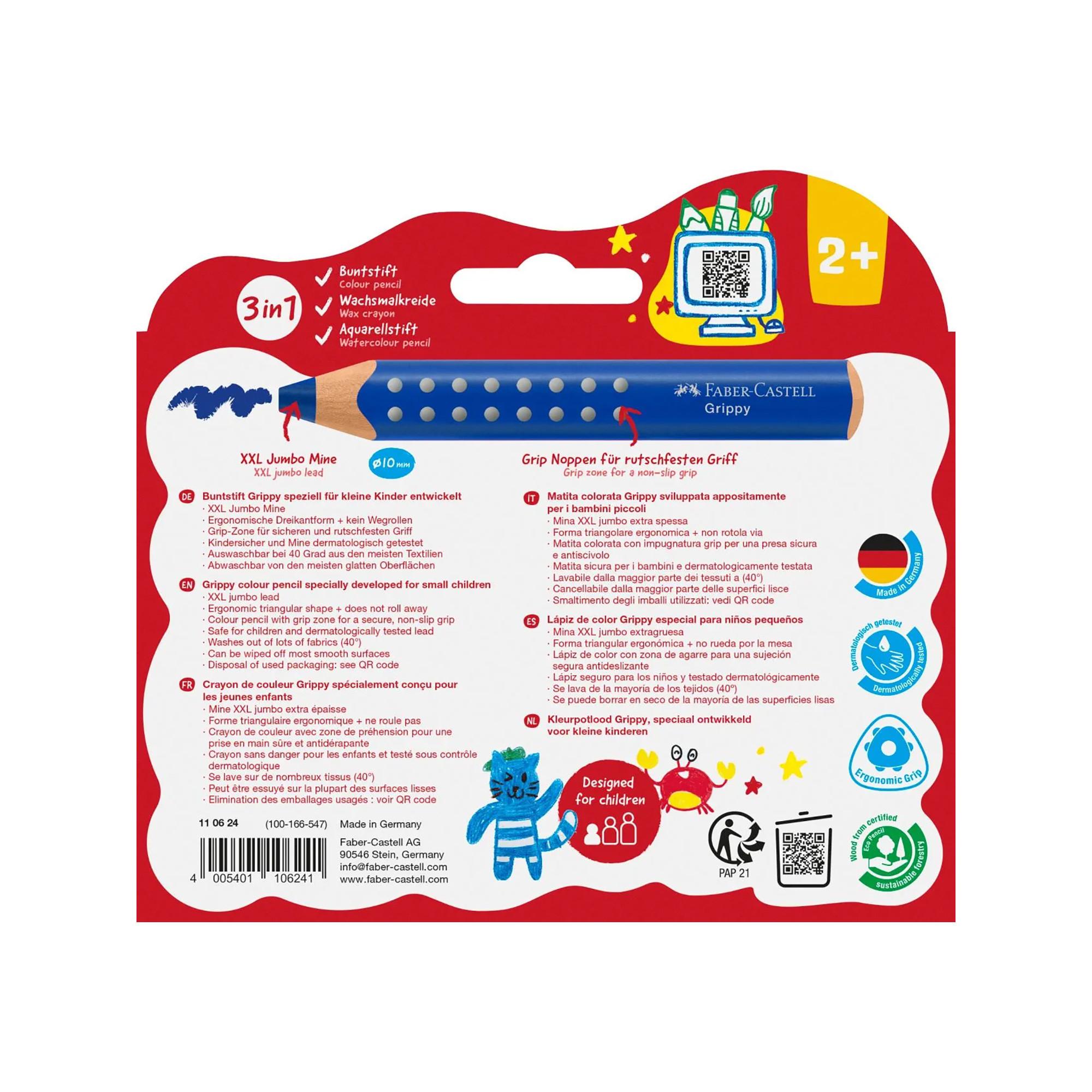 Faber-Castell Farbstift Set Grippy 