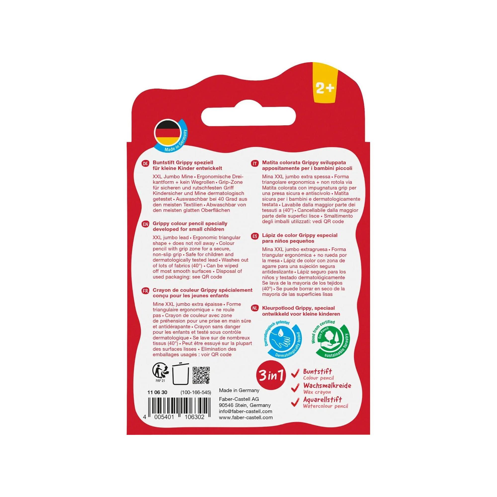 Faber-Castell Farbstift Set Grippy 