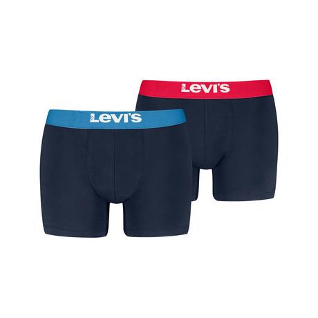 Levi's® Solid Basic Boxer Brief Coton Biologique Lot de deux  