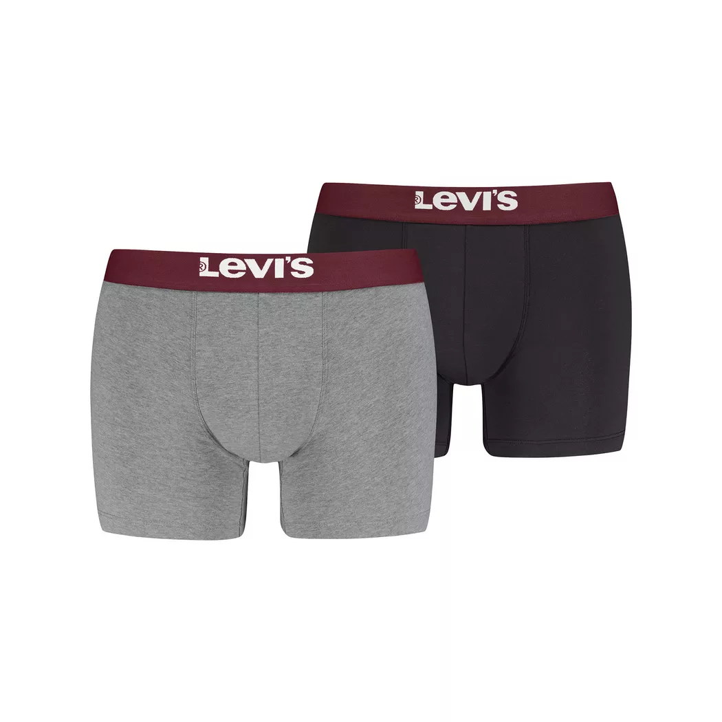 Levi´s Underwear Boxers 701223908 2 Unités Red / Black M Homme 7