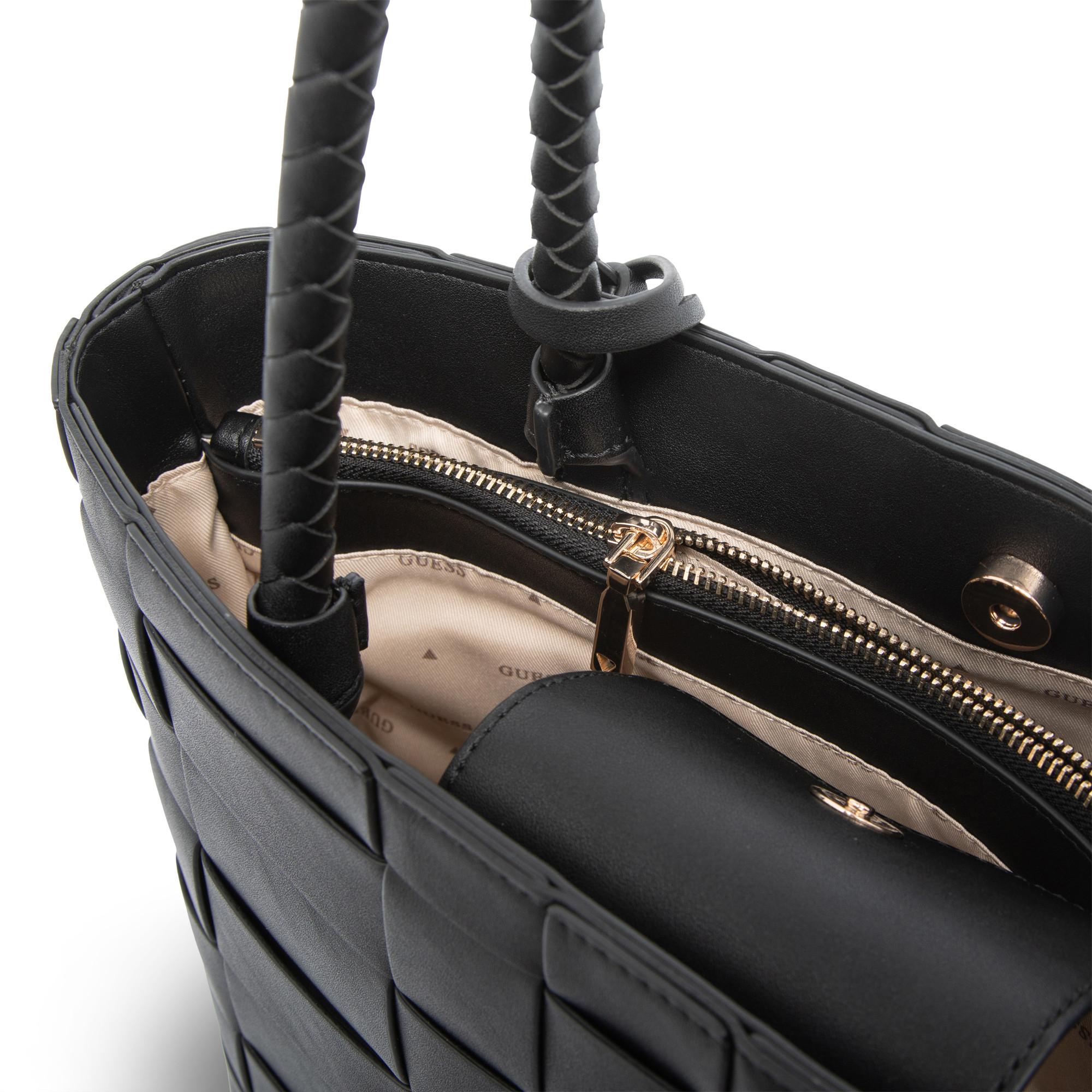 GUESS Maylee Geflochtene Tote Bag  