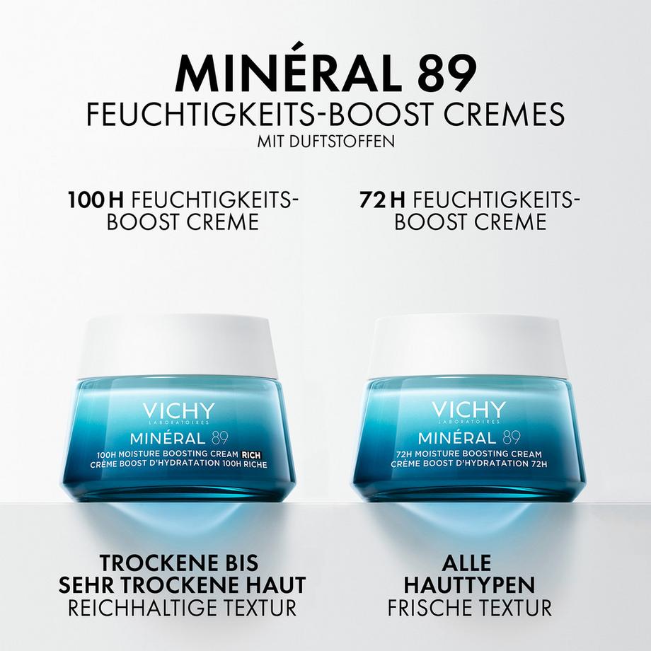 VICHY  Minéral 89 100H Crème hydratante parfumée 