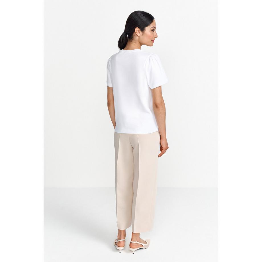 Rich & Royal T-Shirt mit Blumenapplikation  