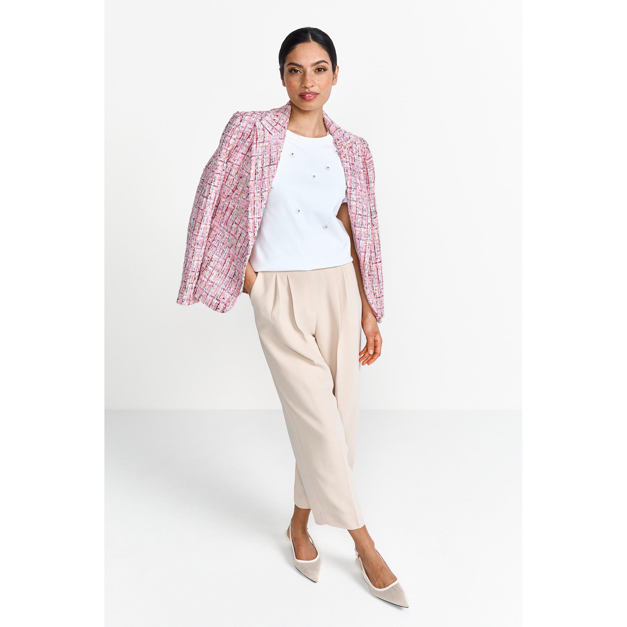 Rich & Royal T-shirt con applicazione floreale  