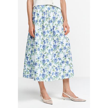 Rich & Royal Gonna Midi Plissettata Stampata  