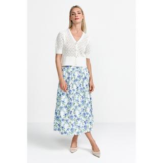 Rich & Royal Gonna Midi Plissettata Stampata  