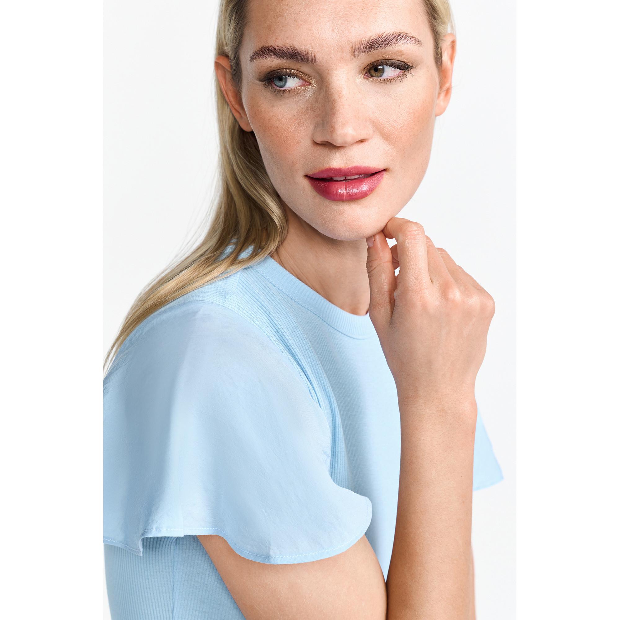 Rich & Royal MatMix Abito Midi Svasato Maniche Corte  